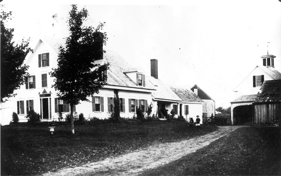 Oldest known picture of the Lawrence House, later Sirrine